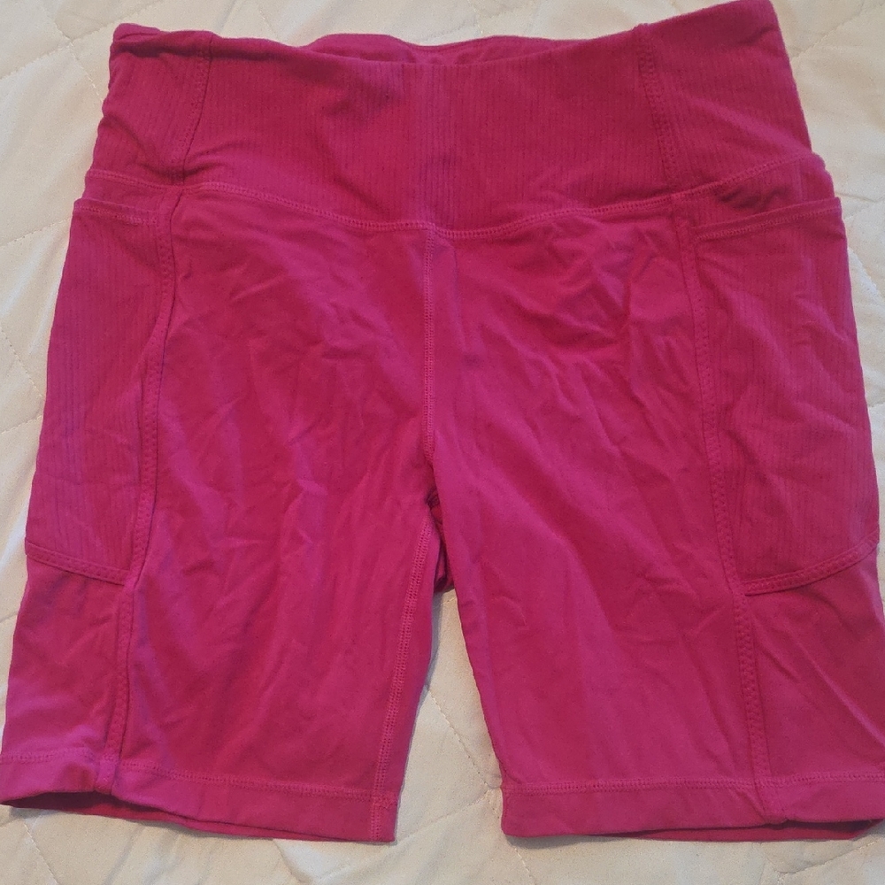 Mondetta Women's Vibrant Pink Bike Shorts